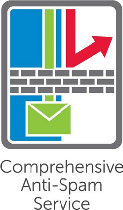 Sonicwall Comprehensive Anti-Spam Service - Abonnement-Lizenz (4 Jahre) - 1 Gert (01-SSC-4255) 