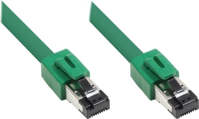 Patchkabel Cat. 8, S/FTP, PiMF, halogenfrei, 2000MHz, grn, 25m, Good Connections (8080-250G) 