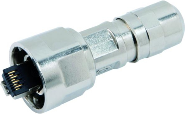 Telegrtner STX RJ45 Steckerset, Kat.6, Variante 1, ohne Knickschutzspirale, fr AWG 22 - 26 Twisted Pair Kabel mit (J80026A0007) 