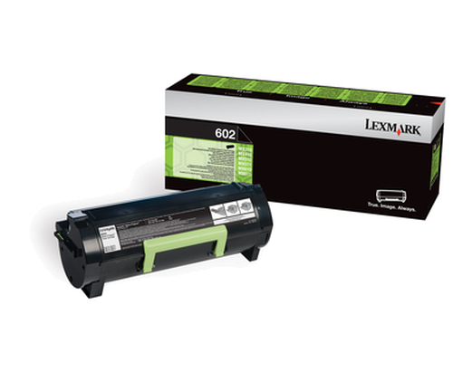Lexmark 602 Rckgabe-Toner Schwarz fr ca. 2.500 Seiten 