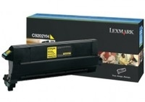 Lexmark - Tonerpatrone Gelb - 14000 Seiten - LCCP (C9202YH) 