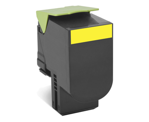 Lexmark 702Y - Gelb - Original - Tonerpatrone LCCP, LRP - fr Lexmark CS310dn, CS310n, CS410dn, CS410dtn, CS410n, CS510de, CS510dte (70C20Y0) 