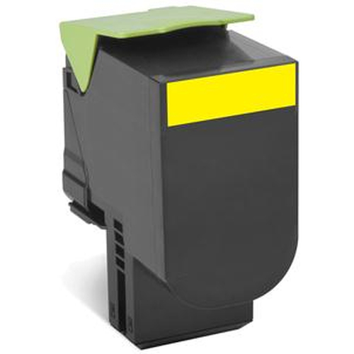 Lexmark 80C2XY0 Rckgabe-Toner Gelb fr CX510 