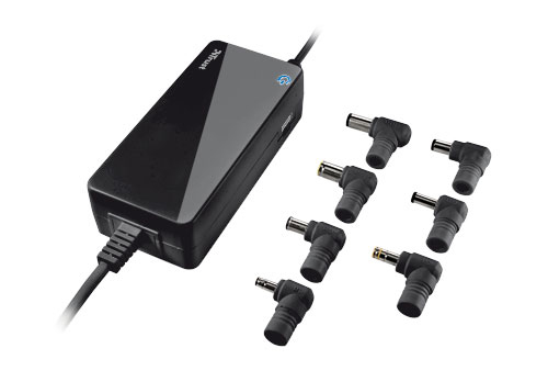 Trust Primo 90W Laptop Charger - Netzteil - 90 Watt - Schwarz (19138) 