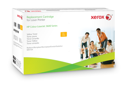 Xerox - Tonerpatrone (ersetzt HP Q6472A) - 1 x Gelb - 4000 Seiten (003R99753) 