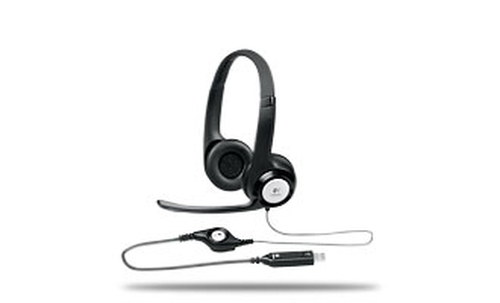 Logitech ClearChat Comfort USB Headset Binaural Schwarz (981-000014) 