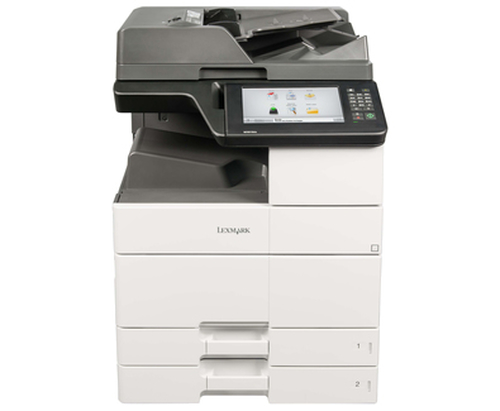 Lexmark MX912de - Multifunktionsdrucker - s/w - Laser - 297 x 432 mm (Original) - Tabloid Extra (305 x 457 mm), SRA3 (320 x 450 mm) (Medien) - bis zu 65 Seiten/Min. (Kopieren) - bis zu 65 Seiten/Min. (Drucken) - 1150 Blatt - 33.6 Kbps - USB 2.0, Gigabit L 