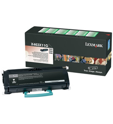 LEXMARK X463, X464, X466 Toner schwarz hohe Kapazitt 15.000 Seiten 1er-Pack Rckgabe 