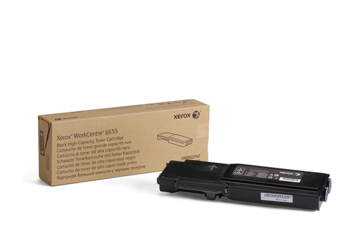Xerox - High Capacity - Schwarz - Original - Tonerpatrone - fr WorkCentre 6655 (106R02747) 