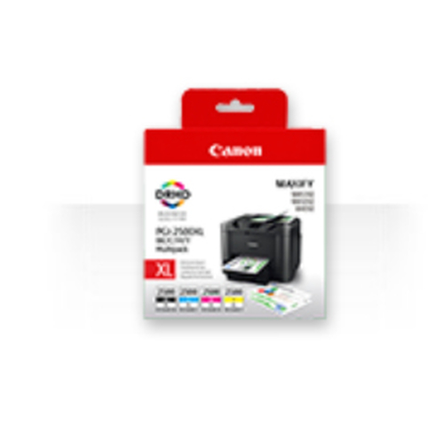 CANON PGI-2500XL B/C/M/Y Tinte schwarz und dreifarbig hohe Kapazitt Multipack 