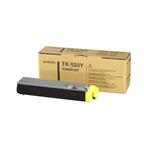 Kyocera Toner TK-520Y - Yellow - Kapazitt: 4.000 Seiten (1T02HJAEU0) 
