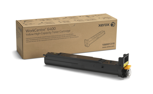 Xerox - High Capacity - Gelb - Original - Tonerpatrone - fr WorkCentre 6400S, 6400X, 6400XF, 6400XM 