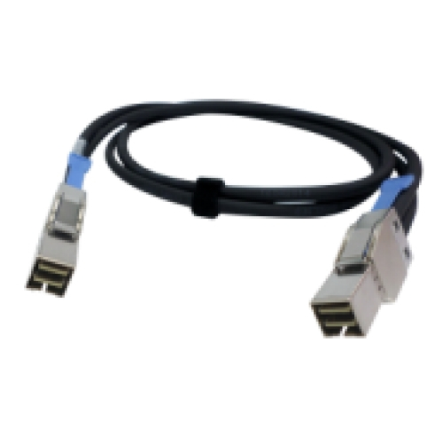 QNAP CAB-SAS10M-8644 mini SAS cable 1,0m fr TVS-x80U-SAS/REXP-1220U-RP/REXP-1620U-RP/SAS-12G2E-D/SAS-12G2E 