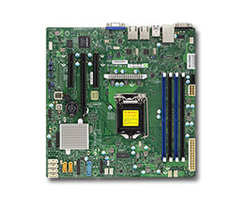 Server MB Super Micro 1xLGA 1151/mATX/2x1Gb LAN     X11SSL-F ohne OS 