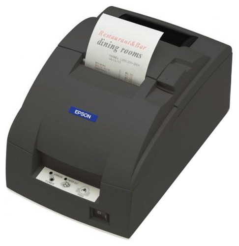 Epson TM U220D - Quittungsdrucker - zweifarbig - two-color (monochrome) - Nadel - dot-matrix - Rolle (7,6 cm) - Rolle (7,6 cm) - 17.8 cpi - 17.8 cpi - 9 Pin - bis zu 6 Zeilen/Sek. - bis zu 6 Zeilen/Sek. - Kapazitt: 1 Rollen - seriell - seriell (C31C51505 