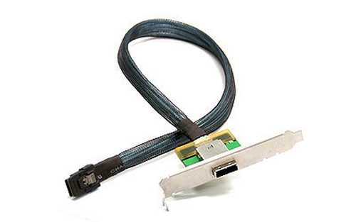 Super Micro Supermicro CBL-0167L-LP - SAS-Kabel intern zu extern - 4x Shielded Mini MultiLane SAS (SFF-8088), 26-polig (W) bis 36 PIN 4iMini MultiLane (M) (CBL-0167L-LP) 