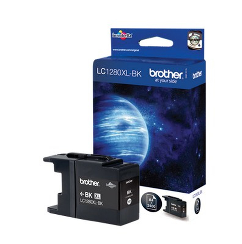 BROTHER LC-1280 Tinte schwarz Extra hohe Kapazitt 2.400 Seiten 1er-Pack 