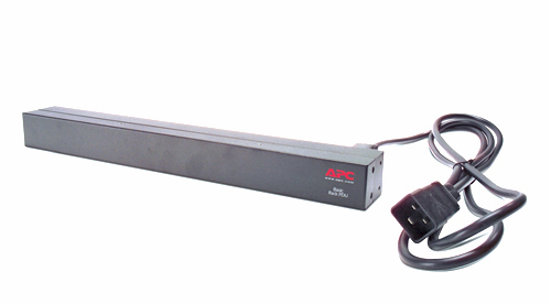 APC Basic Rack-Mount PDU - Steckdosenleiste (Rack - einbaufhig) - Wechselstrom 208/230 V - Eingabe, Eingang IEC 60320 C20 - Ausgangsanschlsse: 12 (IEC 60320 C13) - 1U - 48.3 cm (19 Zoll) - 2.5 m - Schwarz - fr P/N: AR3100, AR3150, SMX3000RMHV2UNC, SUA2 
