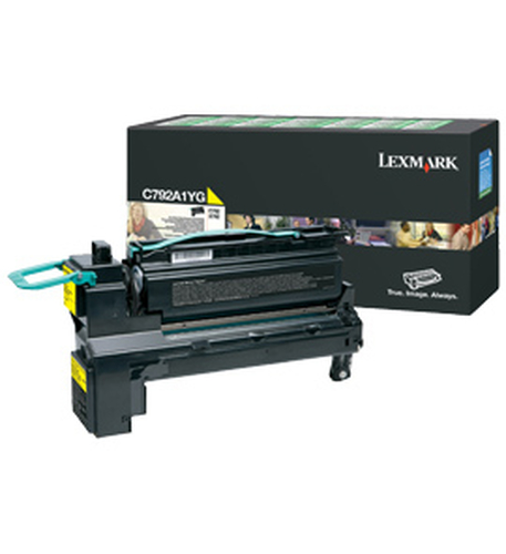 Lexmark Toner C792A1YG - Yellow - Kapazitt: 6.000 Seiten (C792A1YG) 