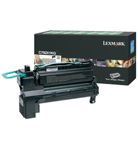 Lexmark Toner C792X1KG - Schwarz - Kapazitt: 20.000 Seiten (C792X1KG) 