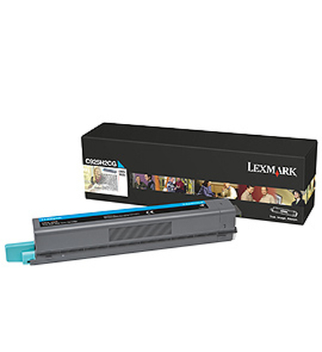 Lexmark - Tonerpatrone - Hohe Ergiebigkeit - 1 x Cyan - 7500 Seiten - LCCP - fr C925de, 925dte (C925H2CG) 