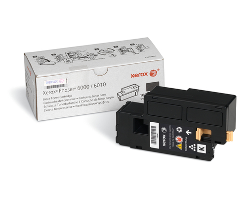 Xerox - Schwarz - Original - Tonerpatrone - fr Phaser 6000, 6010, 6010N, WorkCentre 6015V_BC, 6015V_NIC 