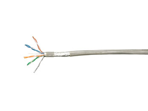 Equip - Bulkkabel - 100,0m - Foiled Unshielded Twisted Pair (F/UTP) - (ANSI/TIA/EIA-568-B.2) - beige (403421) 