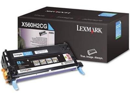Lexmark - Hohe Ergiebigkeit - Cyan - original - Tonerpatrone - fr X560dn, 560n (0X560H2CG) 