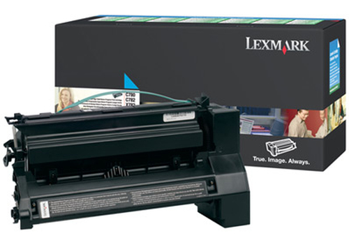 Lexmark - Hohe Ergiebigkeit - Cyan - Original - Tonerpatrone LCCP, LRP - fr C780dn, 780dtn, 780n, 782dn, 782dtn, 782n, X782e, 782e MFP, 782e Page Plus Solution (0C780H1CG) 